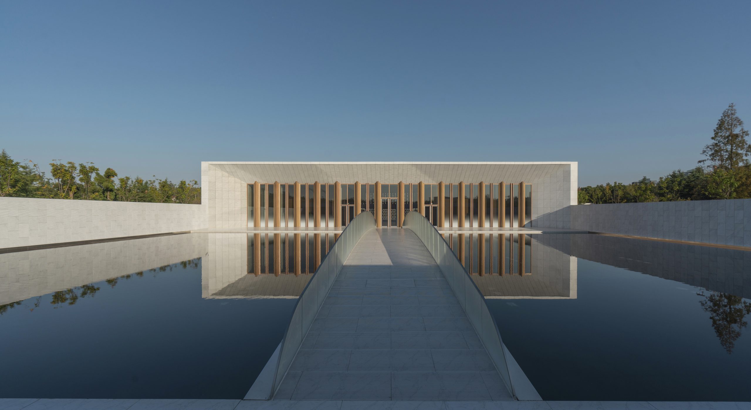 water landscapes, architectural design, urban water features, Chinese architecture, landscape integration, waterfront projects, sustainable design, natural elements in architecture, contemporary architecture, cultural spaces, Liquid landscapes