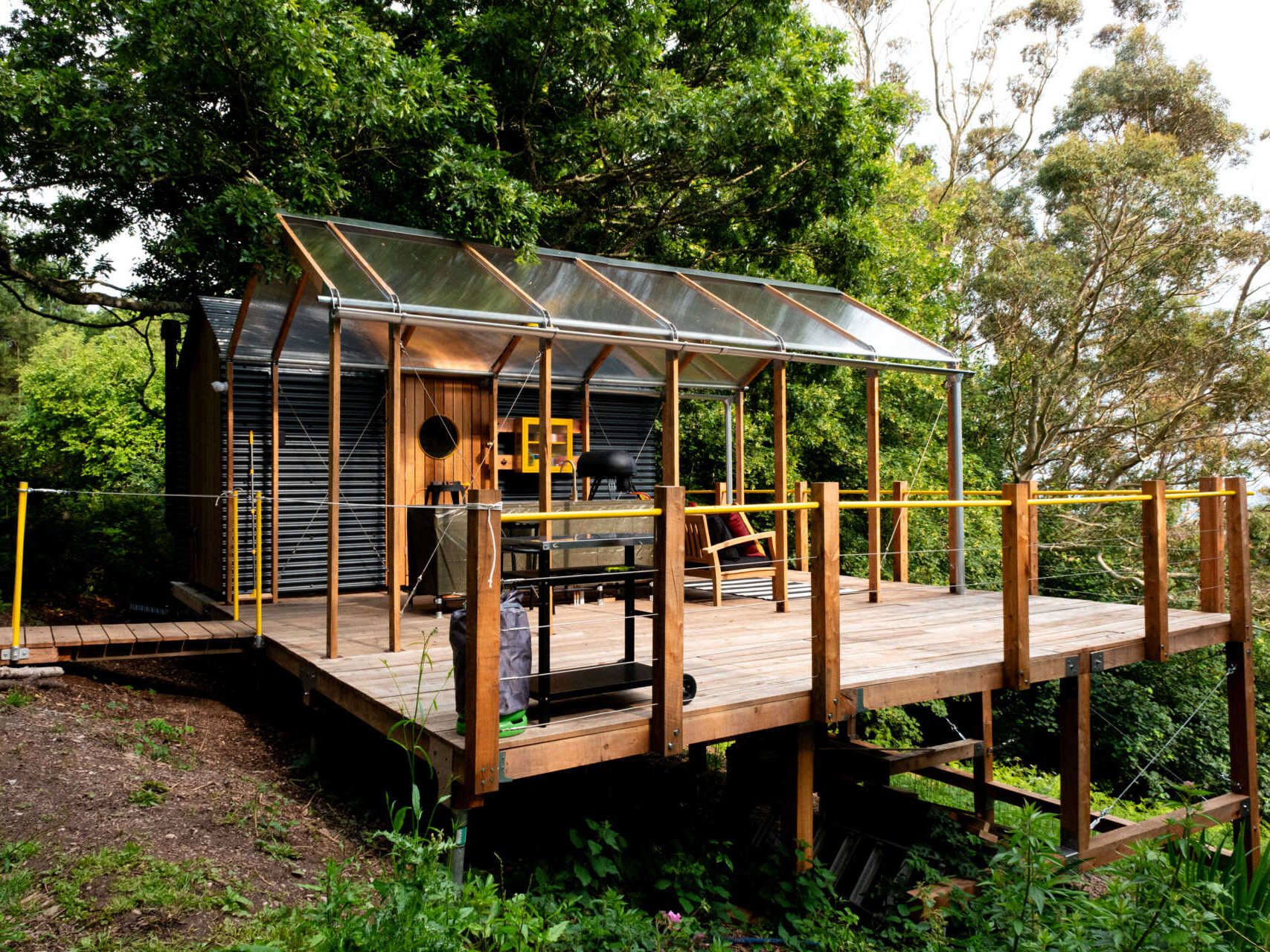 The Birdhouse Modular by Tree Tents is a customisable, sustainable outdoor structure designed to suit any landscape, ideal for eco-tourism, retreats, or off-grid living.