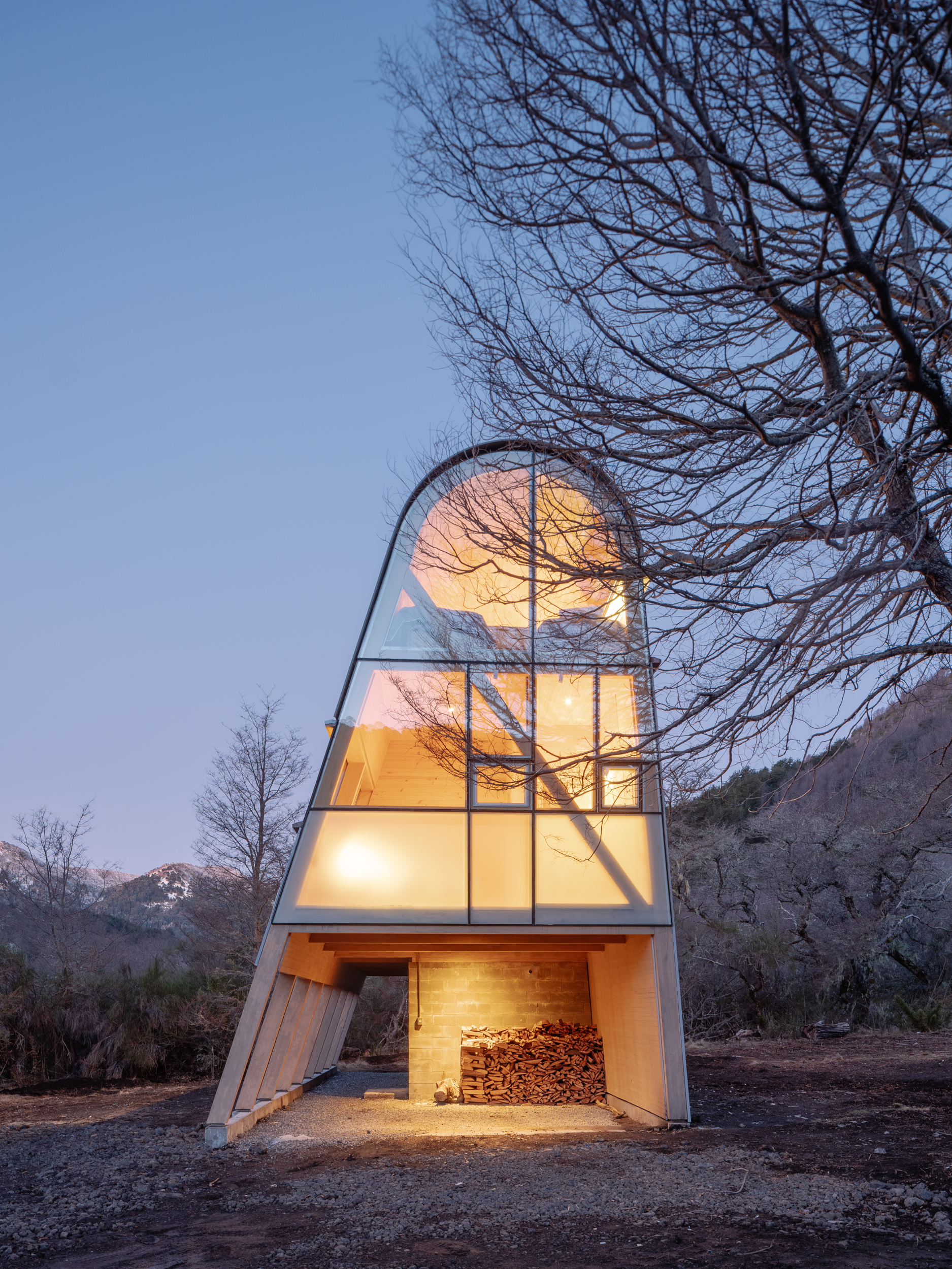 Refugio de Montaña Casa Vagon_01-architizer